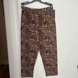 Leggings Depot, animal print, leggings, 29” long, elastic waistband, OSFA
